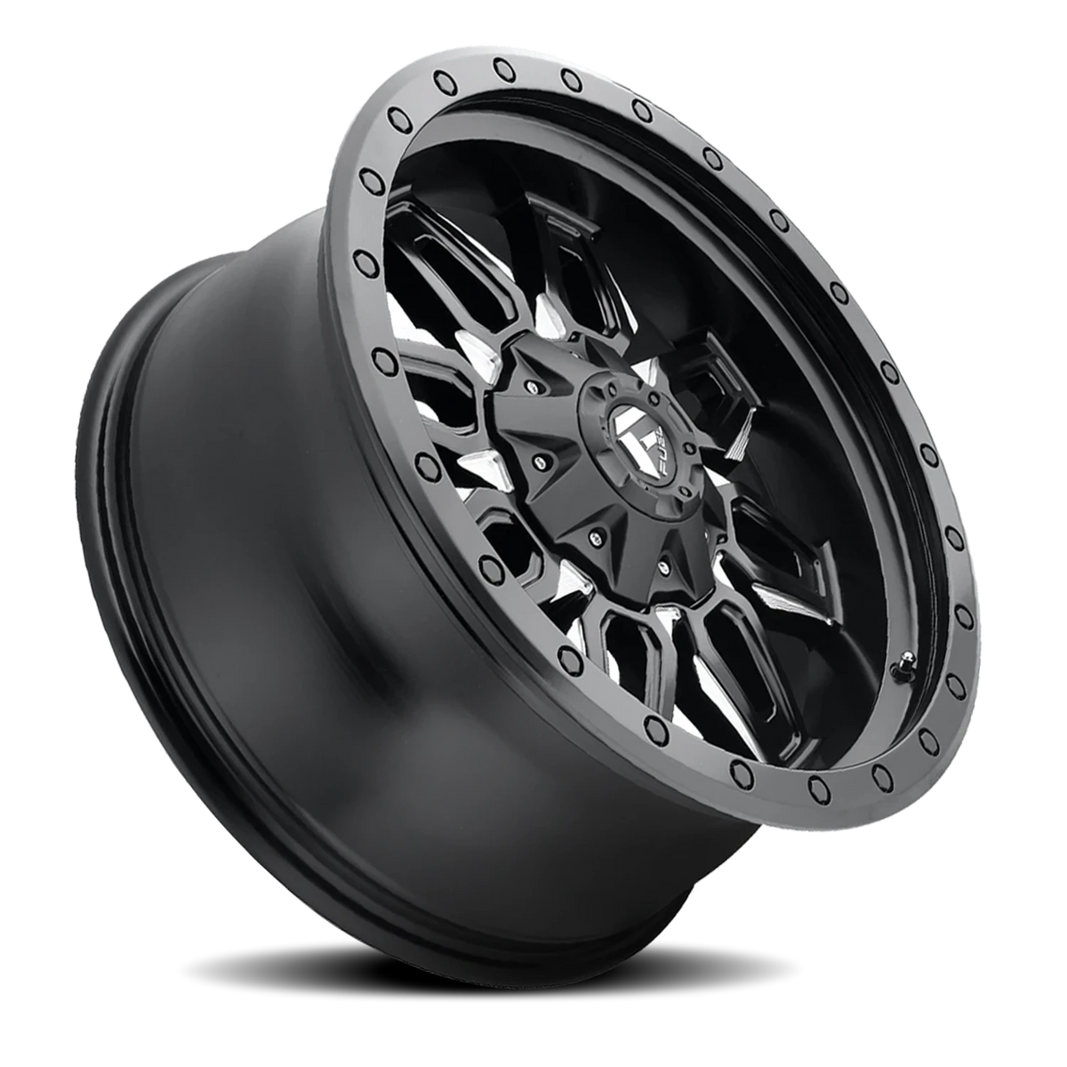 Fuel Neutron 18x9 +1 8x180mm 124.3mm Matte Black Milled