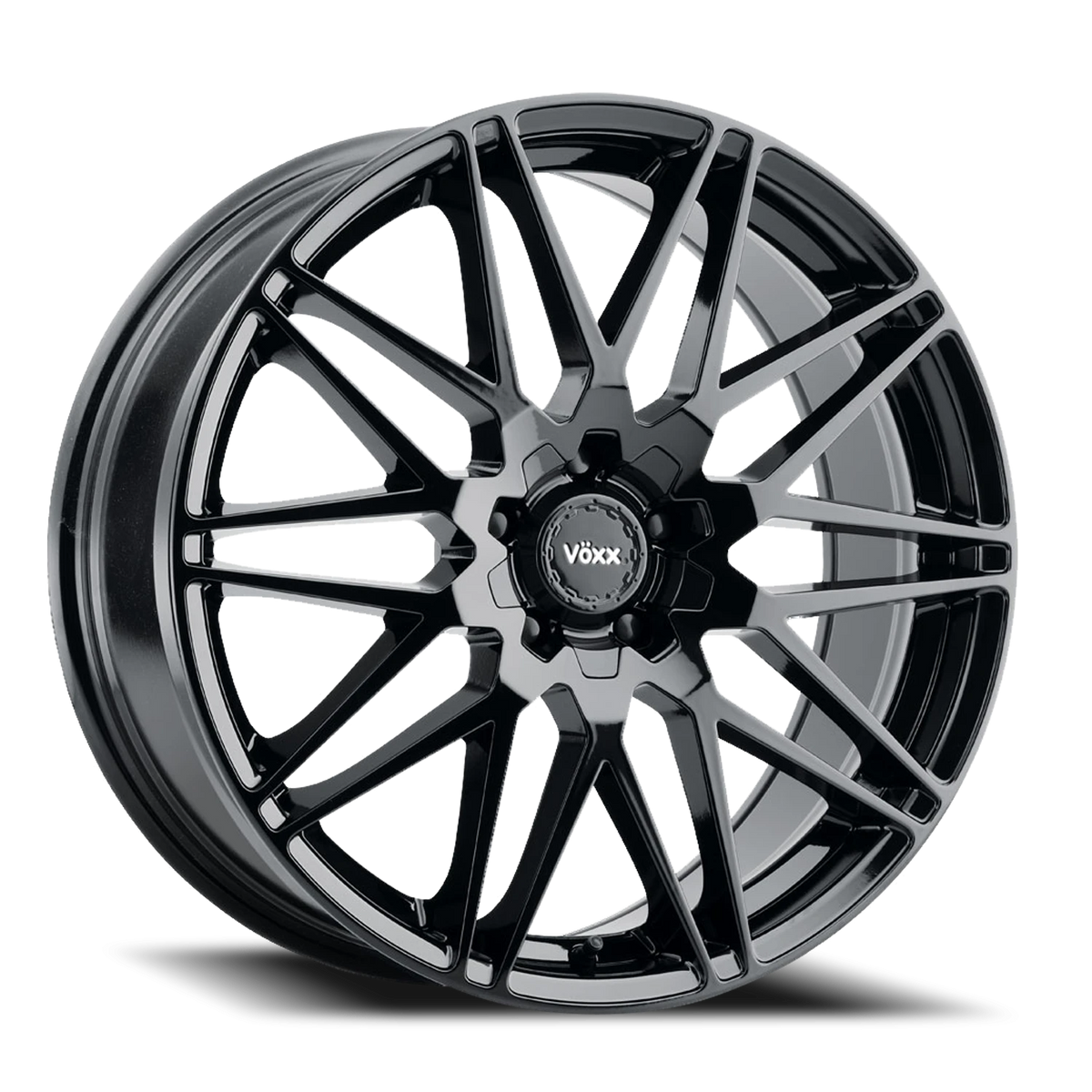 Voxx Wheel Nice 20x8.5 +20 5x115mm 72.56mm Gloss Black