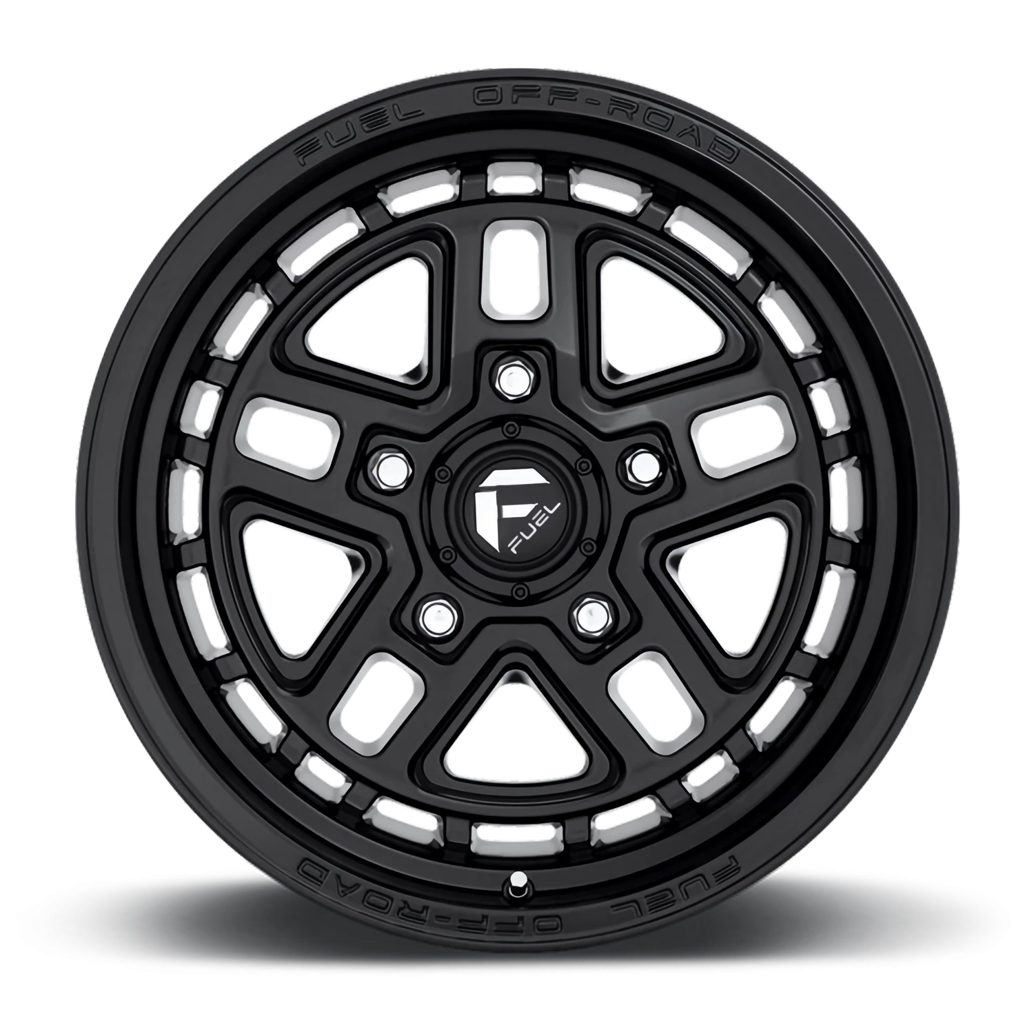 Fuel Nitro 17x9" 5x127mm 71.5mm CB -12mm Matte Black