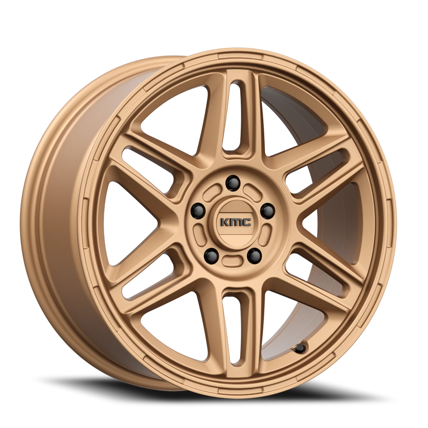 KMC Nomad 16x7.5" 5x114.3mm 72.6mm CB +30mm Matte Bronze