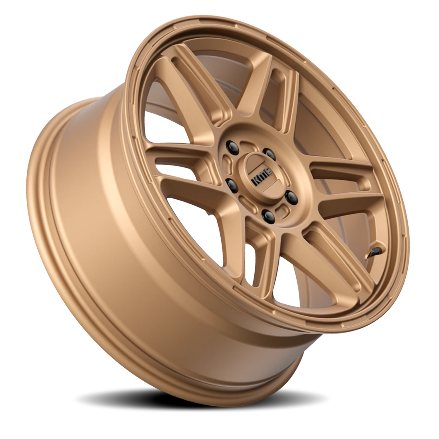 KMC Nomad 16x7.5" 5x114.3mm 72.6mm CB +30mm Matte Bronze