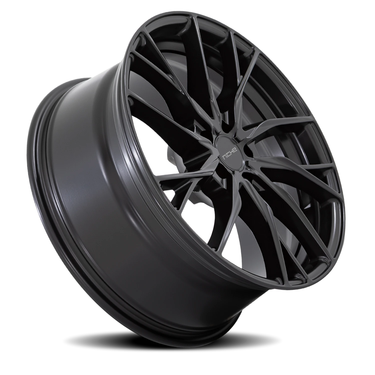 Niche Novara 20x10.5" 5x112mm 66.56mm CB +27mm Matte Black