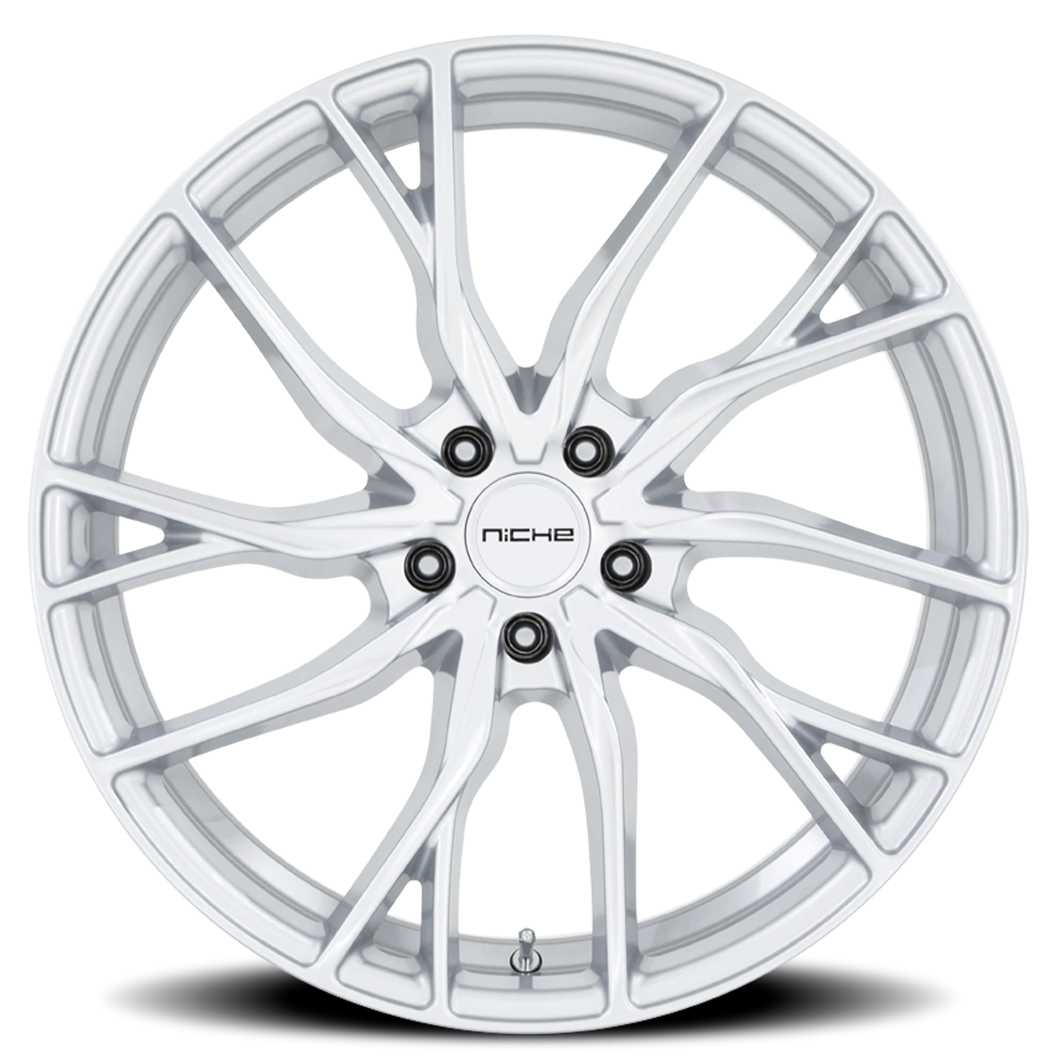Niche Novara 20x9" 5x114.3mm 72.56mm CB +35mm Silver