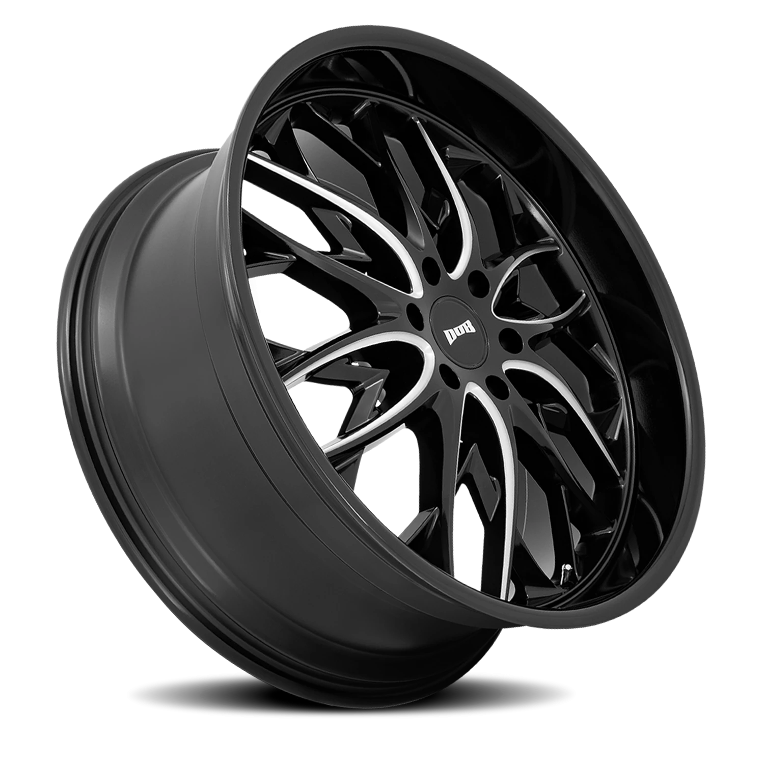 DUB OG S263 24x10 +30 6x135mm 87.1mm Gloss Black Milled