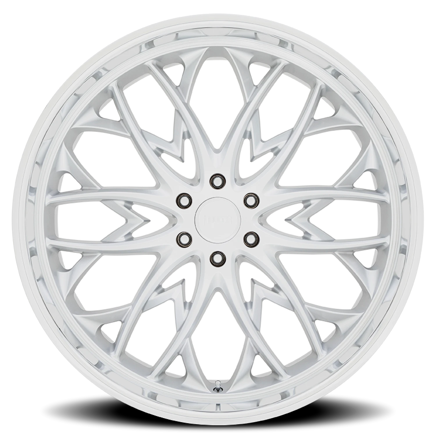 DUB OG 26x10" 6x135mm 87.1mm CB +30mm Silver Diamond Cut Lip