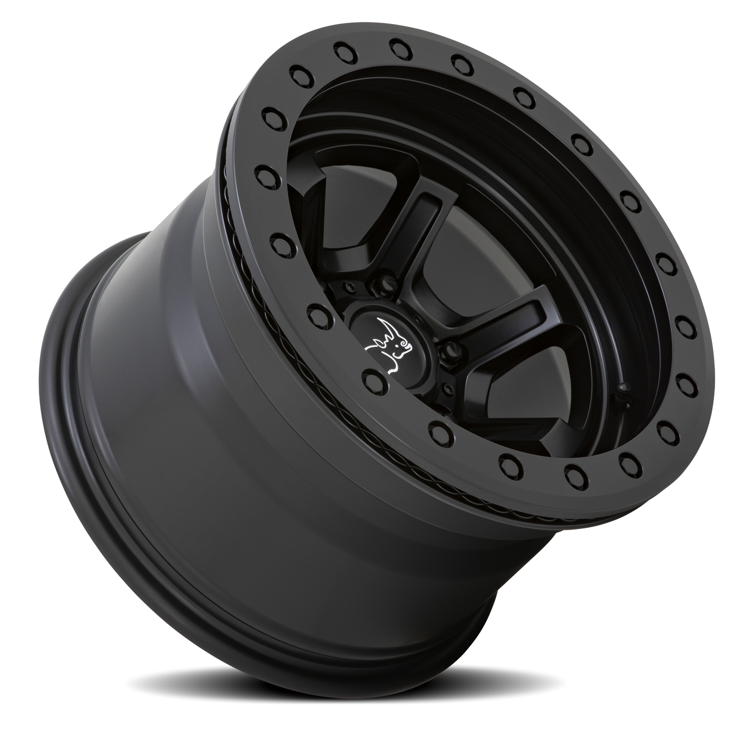 Black Rhino Offshoot Beadlock 15x10" 6x139.7mm 112.1mm CB -38mm Matte Black