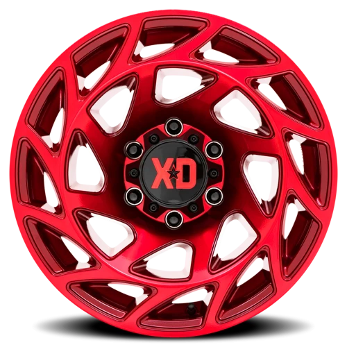 XD Series Onslaught 22x12" 8x170mm 125.1mm CB -44mm Candy Red