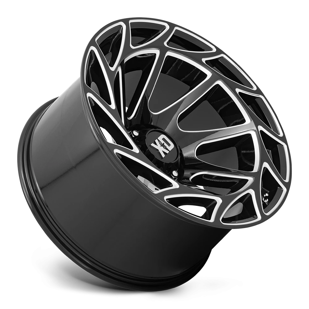XD Series Onslaught 17x9" 5x127mm 71.5mm CB 0mm Gloss Black Milled