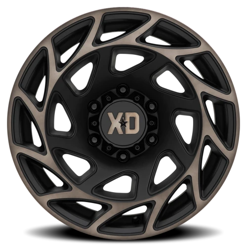 XD Series Onslaught 20x10" 8x170mm 125.1mm CB -18mm Satin Black Bronze Tint