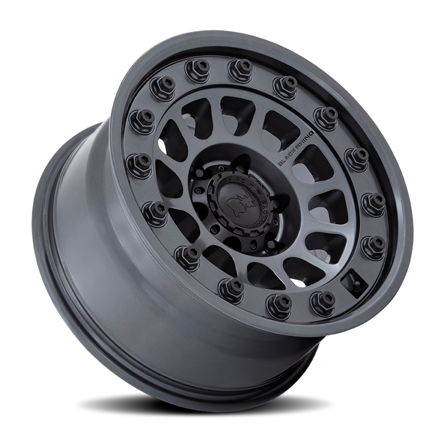 Black Rhino Outback 18x8" 5x150mm 110.1mm CB +32mm Matte Gunmetal