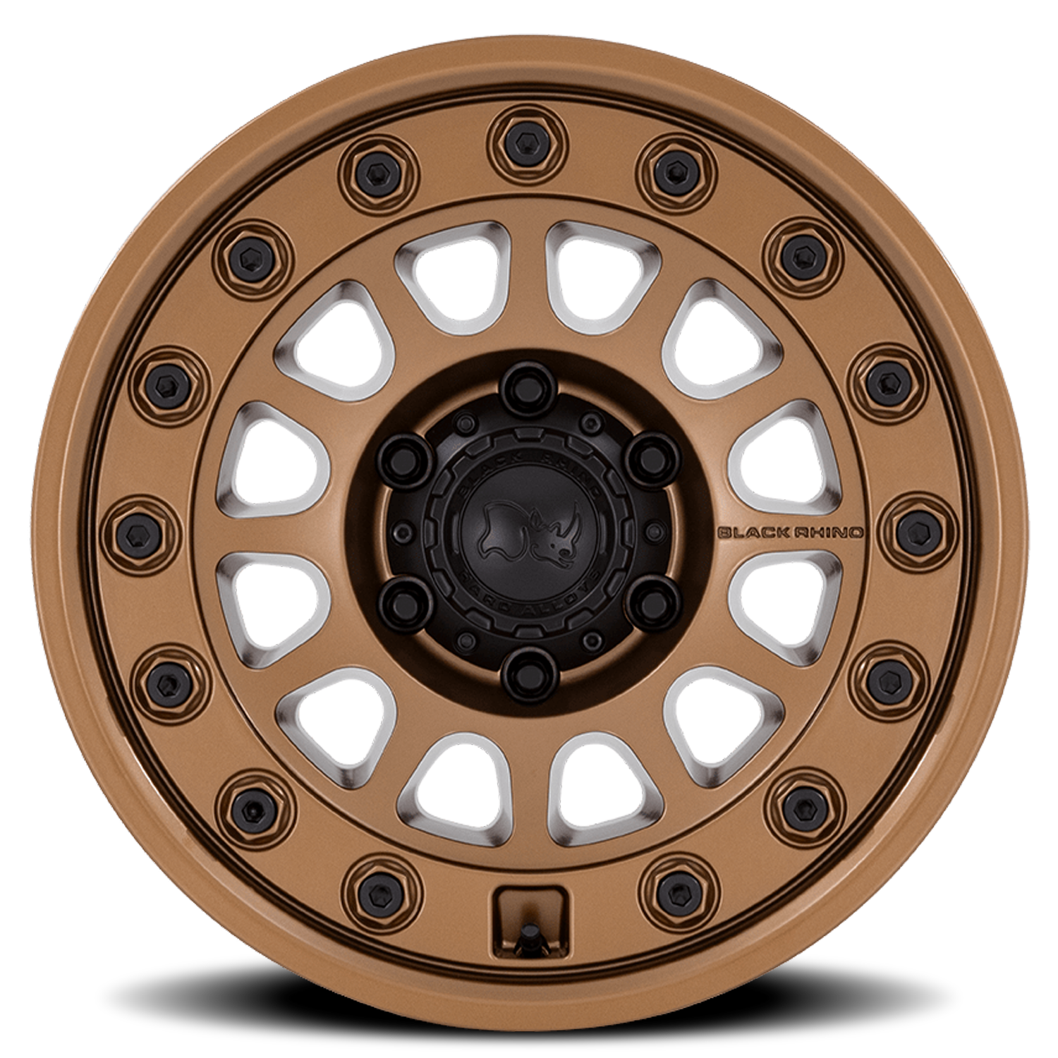 Black Rhino Outback 18x8" 5x127mm 71.5mm CB +32mm Matte Bronze
