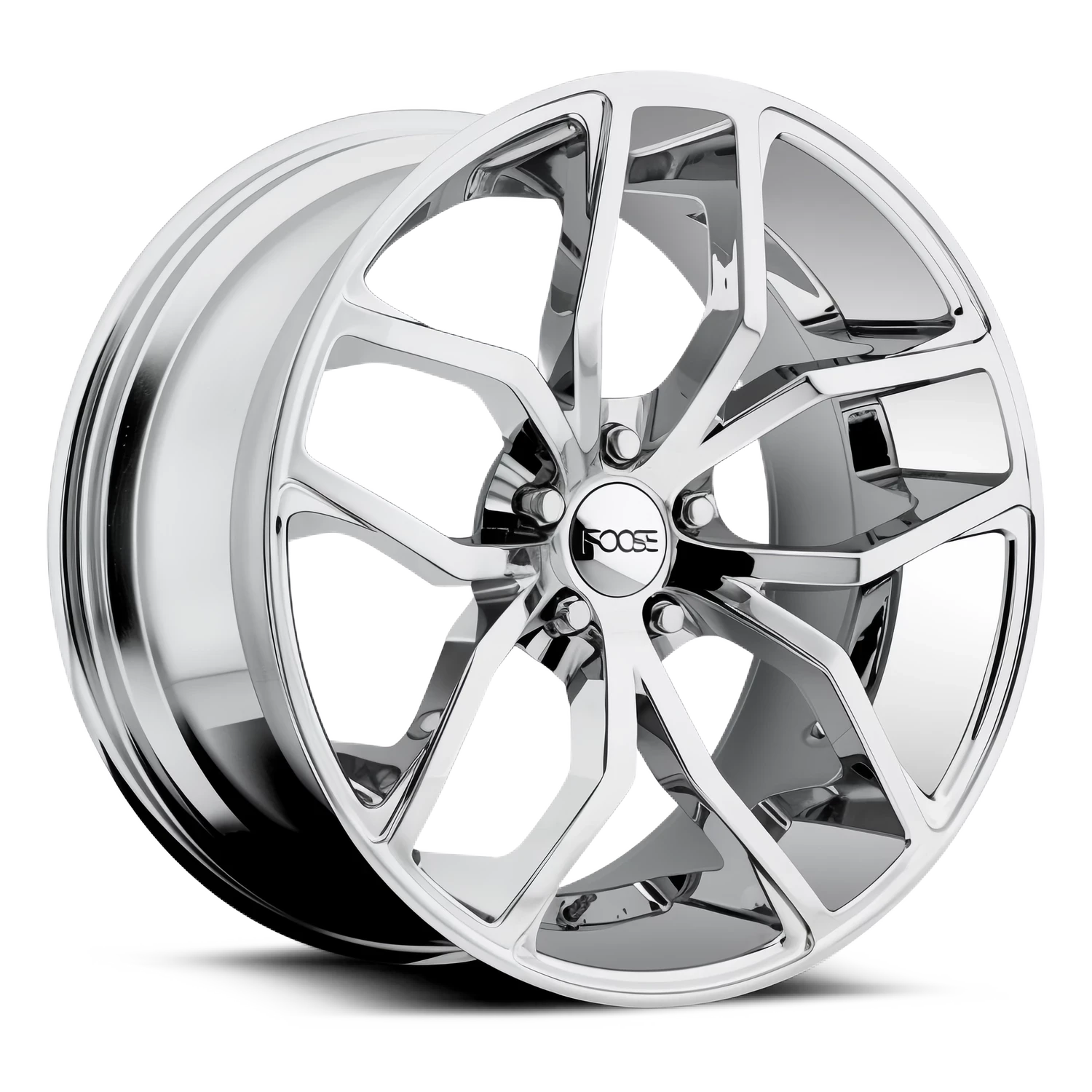 Foose Outcast 20x10" 5x120mm 72.6mm CB +40mm Chrome
