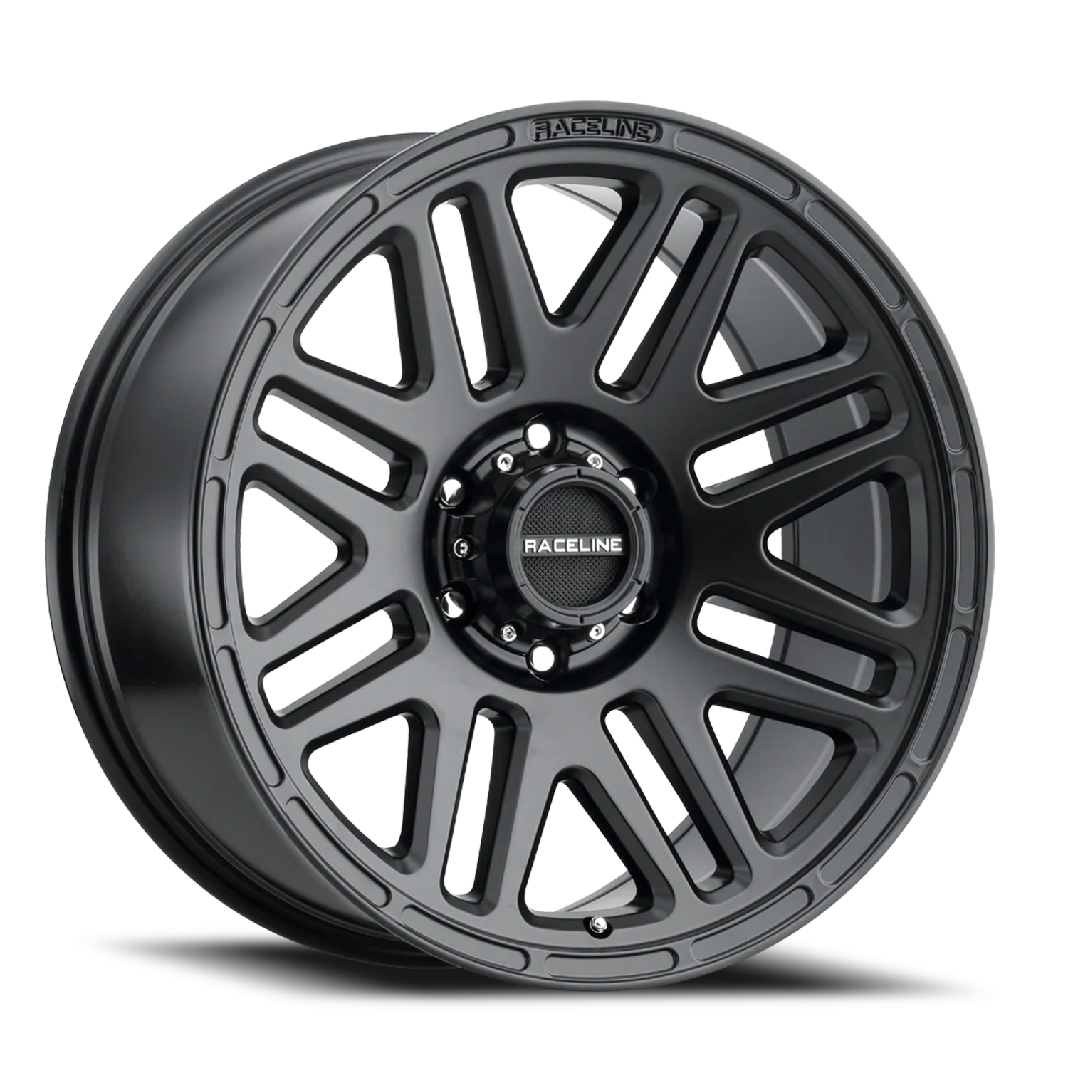 Raceline Outlander 18x9" 8x180mm 124.2mm CB +18mm Satin Black