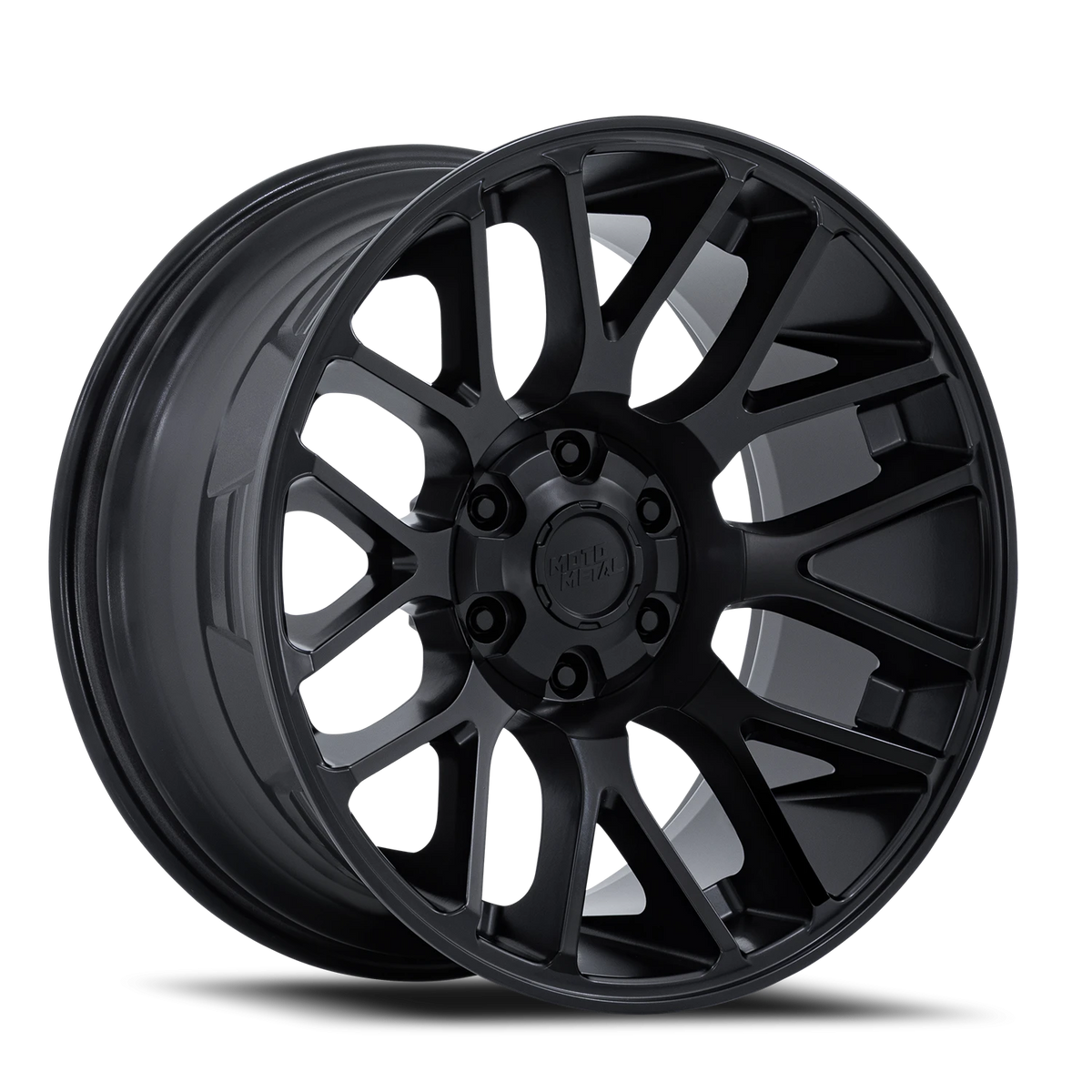 Moto Metal Overlook 20x9 +1 5x114.3mm 78.1mm Blackout