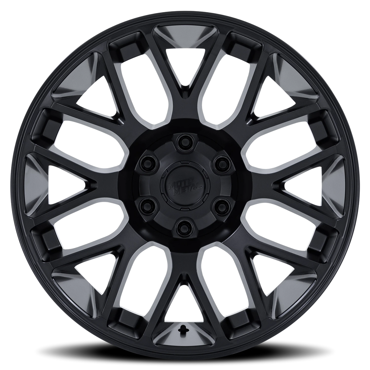 Moto Metal Overlook 20x9 +1 5x114.3mm 78.1mm Blackout