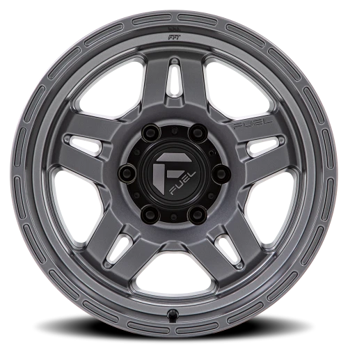 Fuel Oxide 17x8.5 +1 6x139.7mm 106.1mm Matte Gunmetal