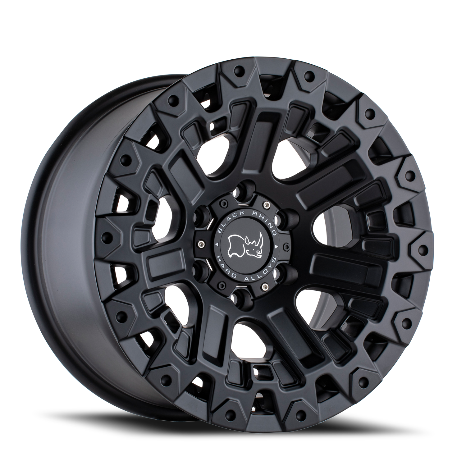 Black Rhino Ozark 17x9.5" 6x139.7mm 112.1mm CB -18mm Matte Black