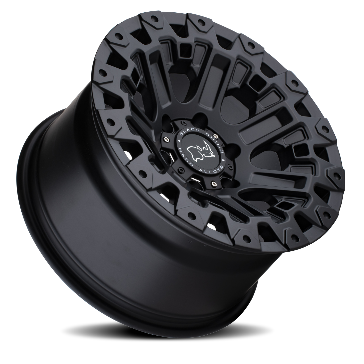 Black Rhino Ozark 17x9.5" 6x139.7mm 112.1mm CB -18mm Matte Black