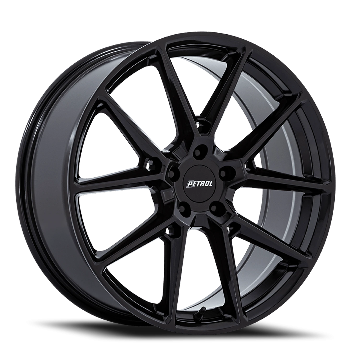Petrol P1E 17x8" 5x112mm 72.56mm CB +40mm Gloss Black