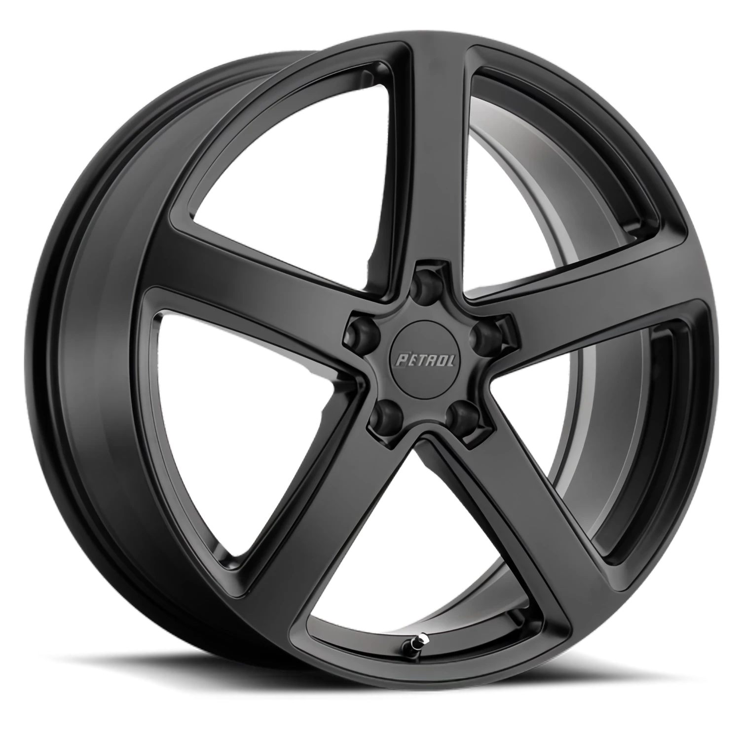 Petrol P2A 17x8" 5x114.3mm 76.1mm CB +40mm Matte Black