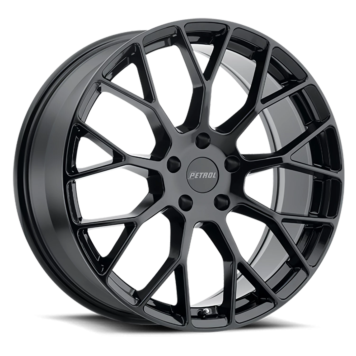 Petrol P2B 17x8" 5x112mm 72.1mm CB +32mm Gloss Black