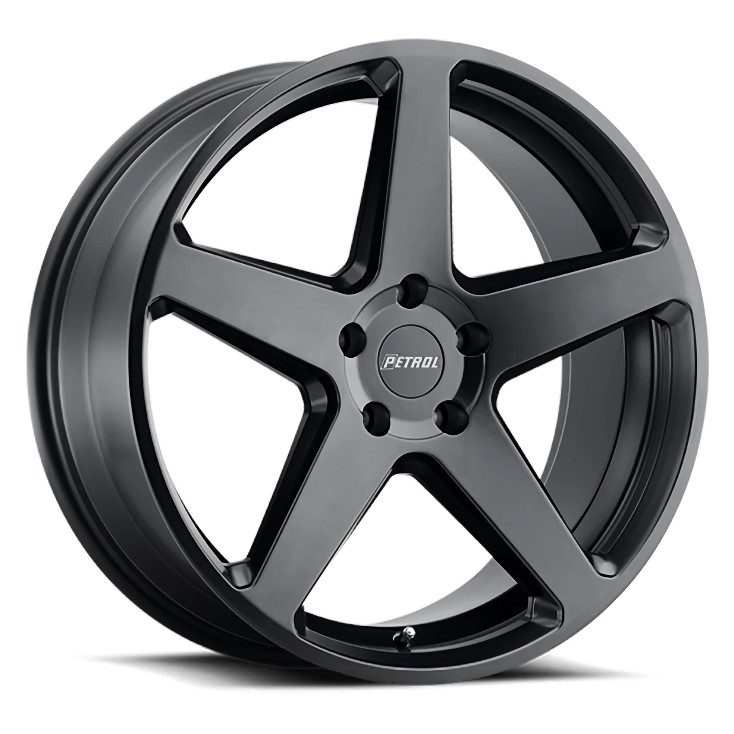 Petrol P2C 16x7" 5x100mm 72.1mm CB +40mm Semi Gloss Black
