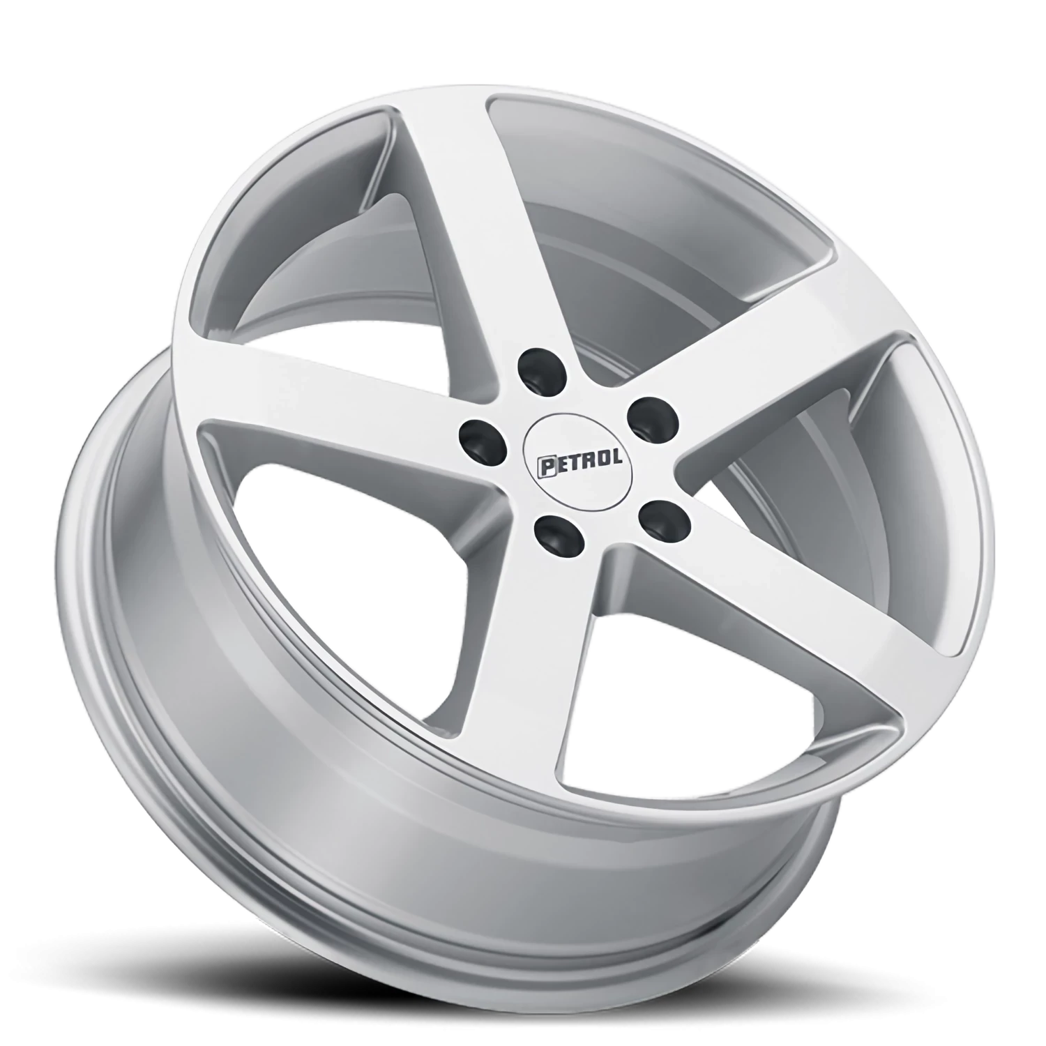 Petrol P3B 17x7" 5x115mm 76.1mm CB +38mm Gloss Silver