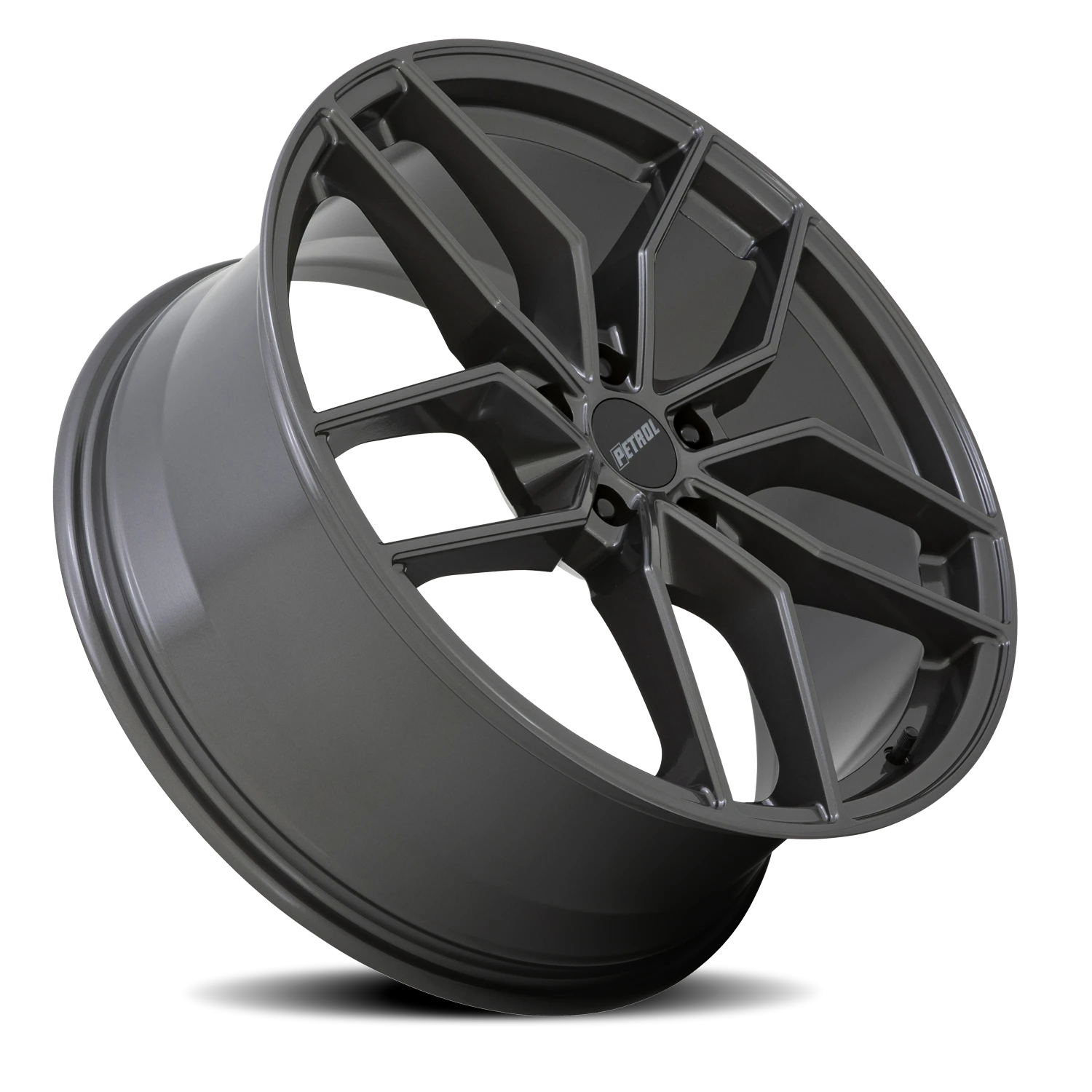 Petrol P5C 19x8" 5x112mm 66.6mm CB +40mm Gloss Gunmetal