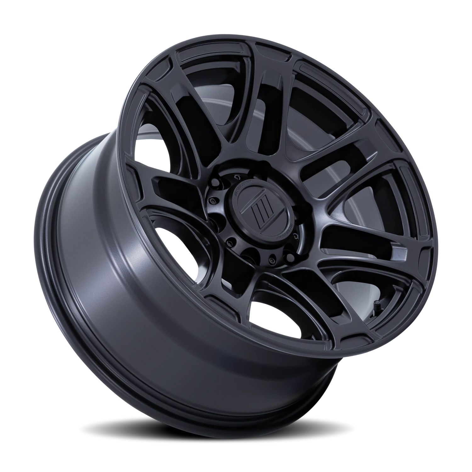 Pro Comp PA204 Roughneck MX 17x8 +20 6x139.7mm 106.1mm Matte Black