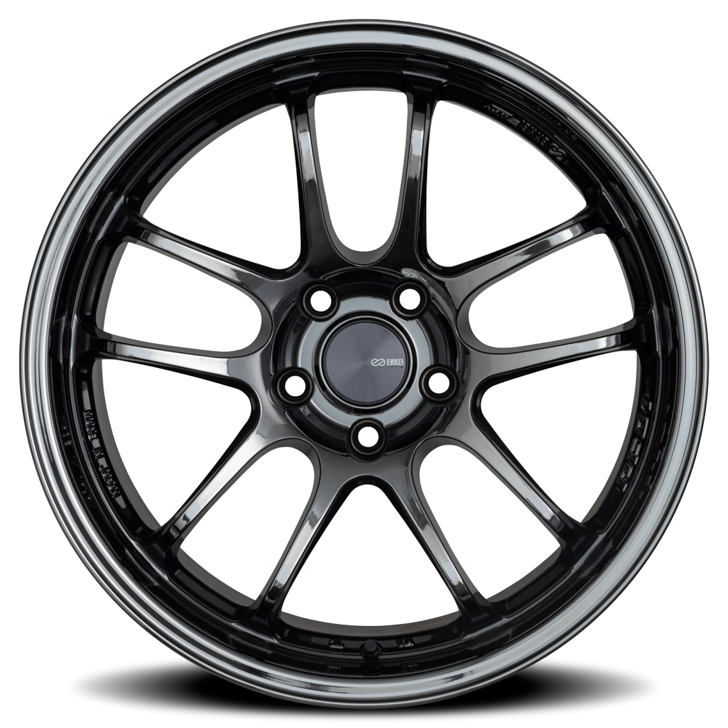 Enkei PF01EVO BK 18x9.5 +45 5x112mm 75mm Gloss Black