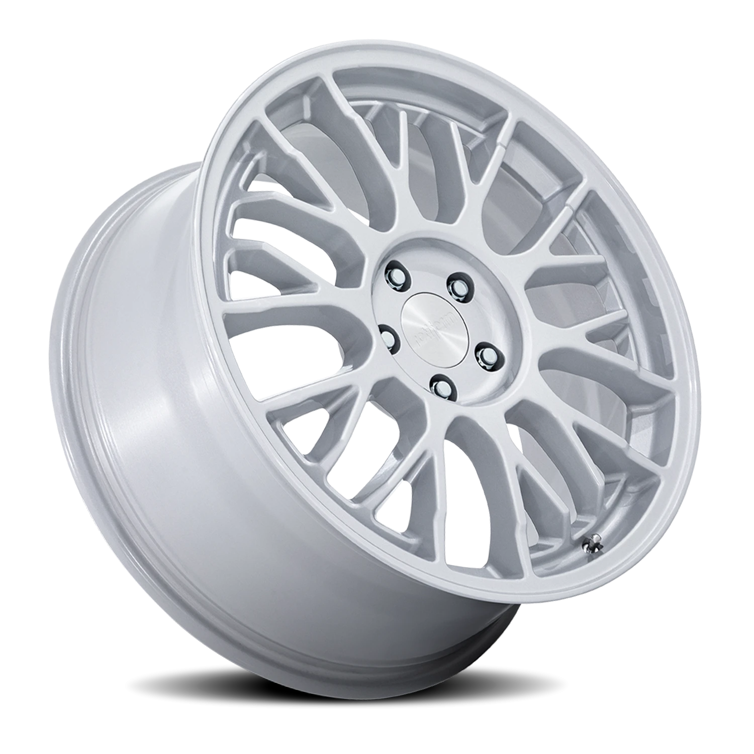 Rotiform PHX 20x8.5" 5x112mm 66.56mm CB +40mm Gloss Silver