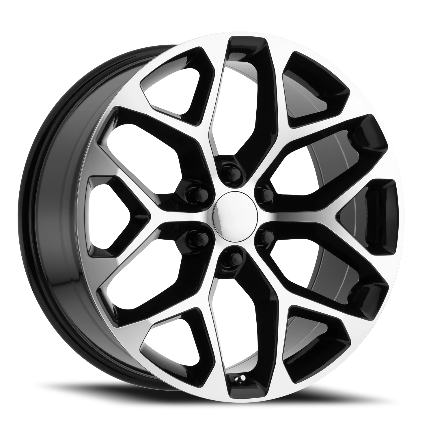 Performance Replica PR176 26x10" 6x139.7mm 78.1mm CB +24mm Black Chrome