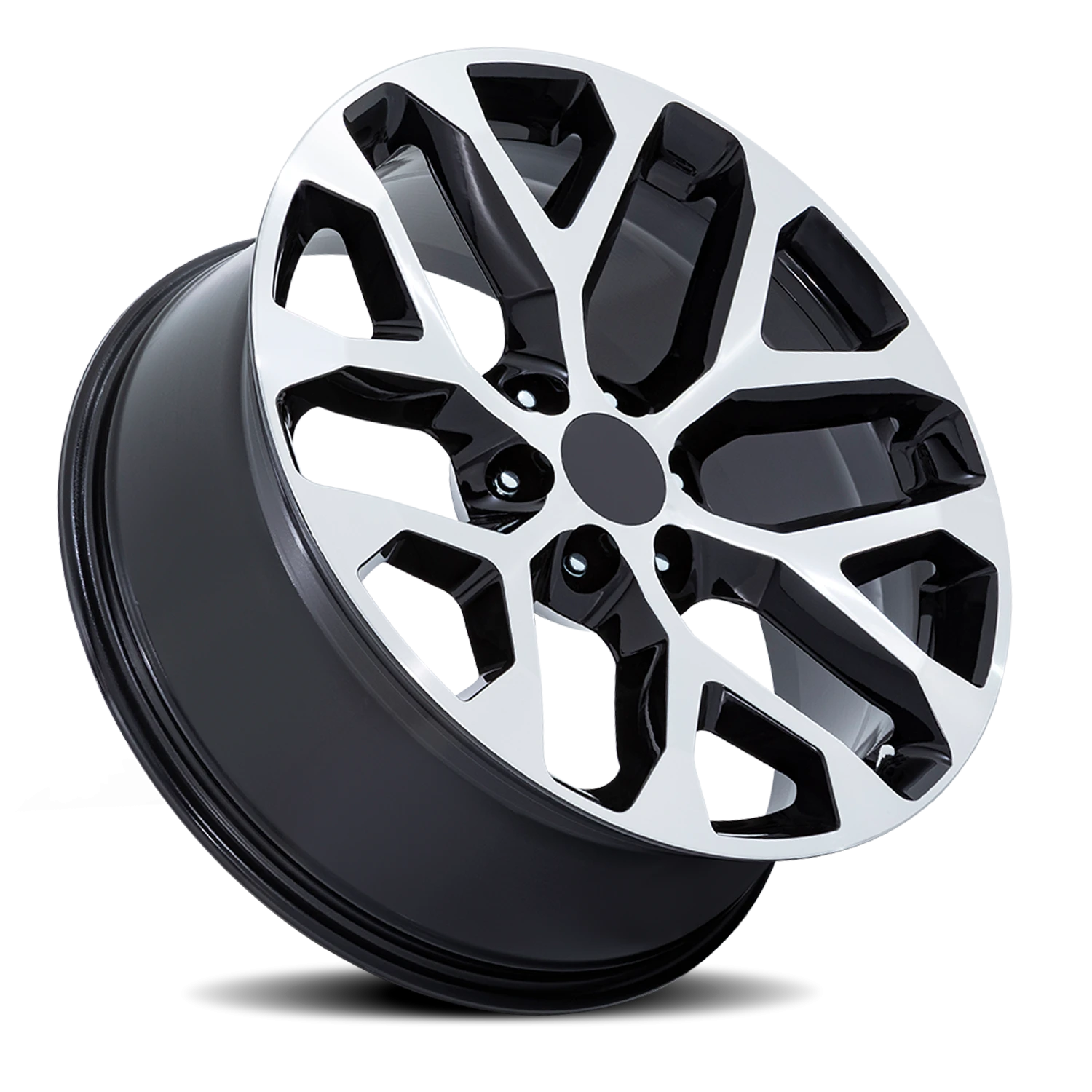 Performance Replica PR177 20x9" 6x139.7mm 78.1mm CB +24mm Gloss Black Machined Face
