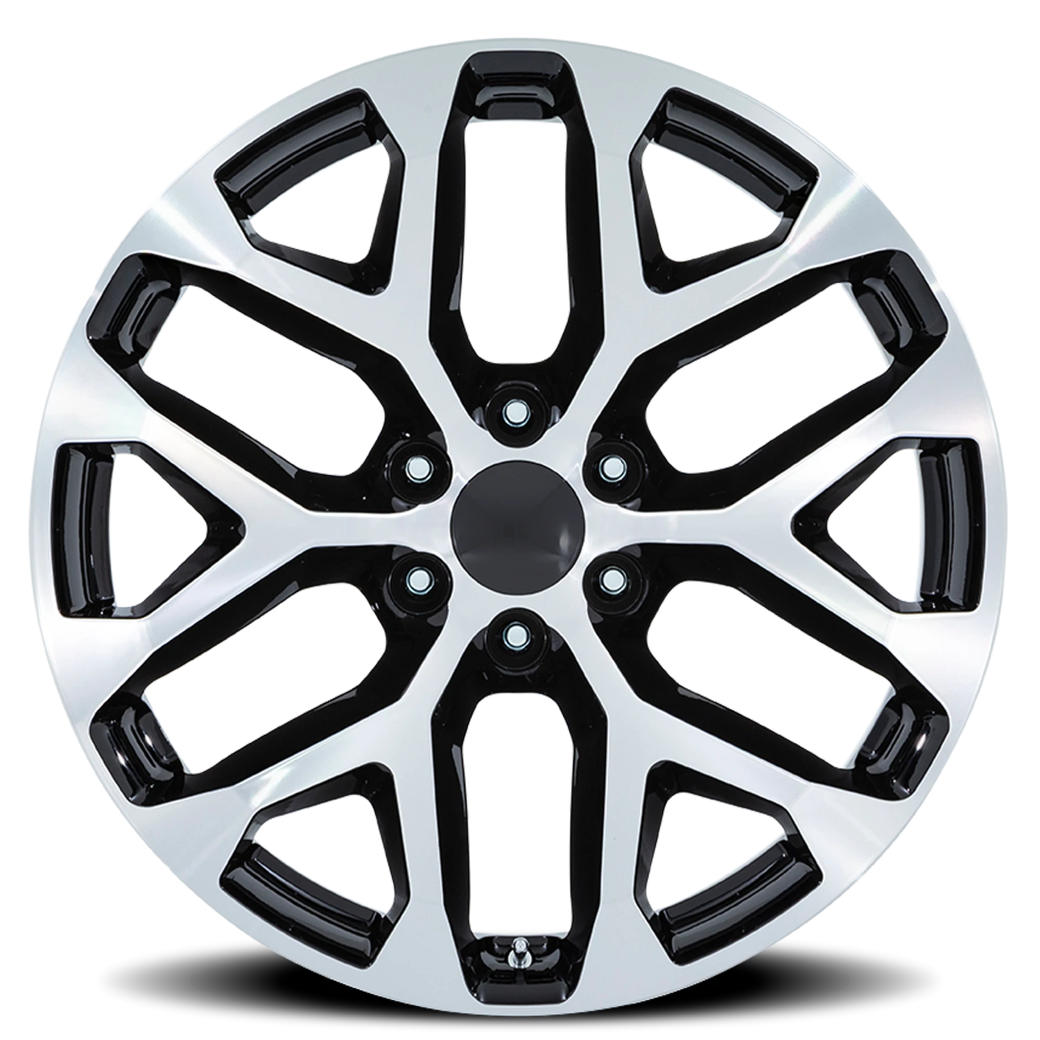 Performance Replica PR177 20x9" 6x139.7mm 78.1mm CB +24mm Gloss Black Machined Face