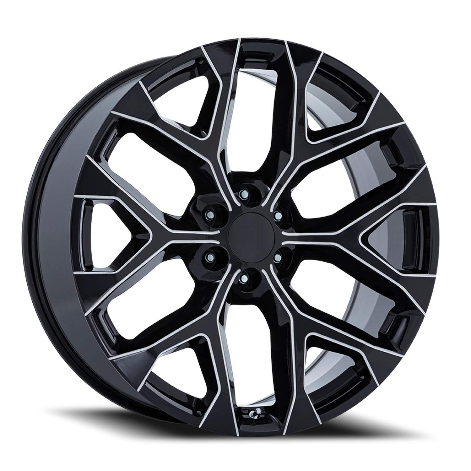 Performance Replica PR177 20x9" 6x139.7mm 78.1mm CB +24mm Gloss Black Milled