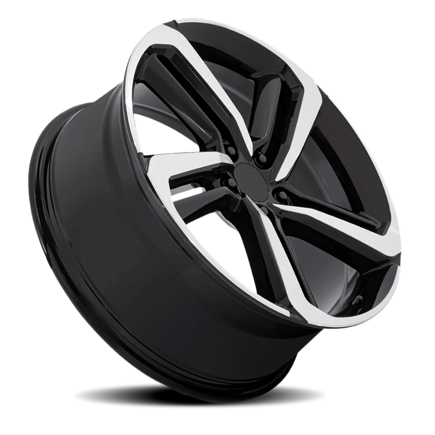 Performance Replica PR216 20x8.5" 5x114.3mm 64.15mm CB +45mm Gloss Black Machined