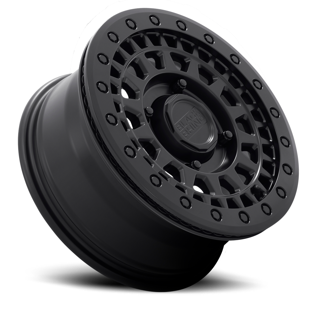 Black Rhino Parker Beadlock UTV 15x7" 4x156mm 132mm CB +51mm Matte Black