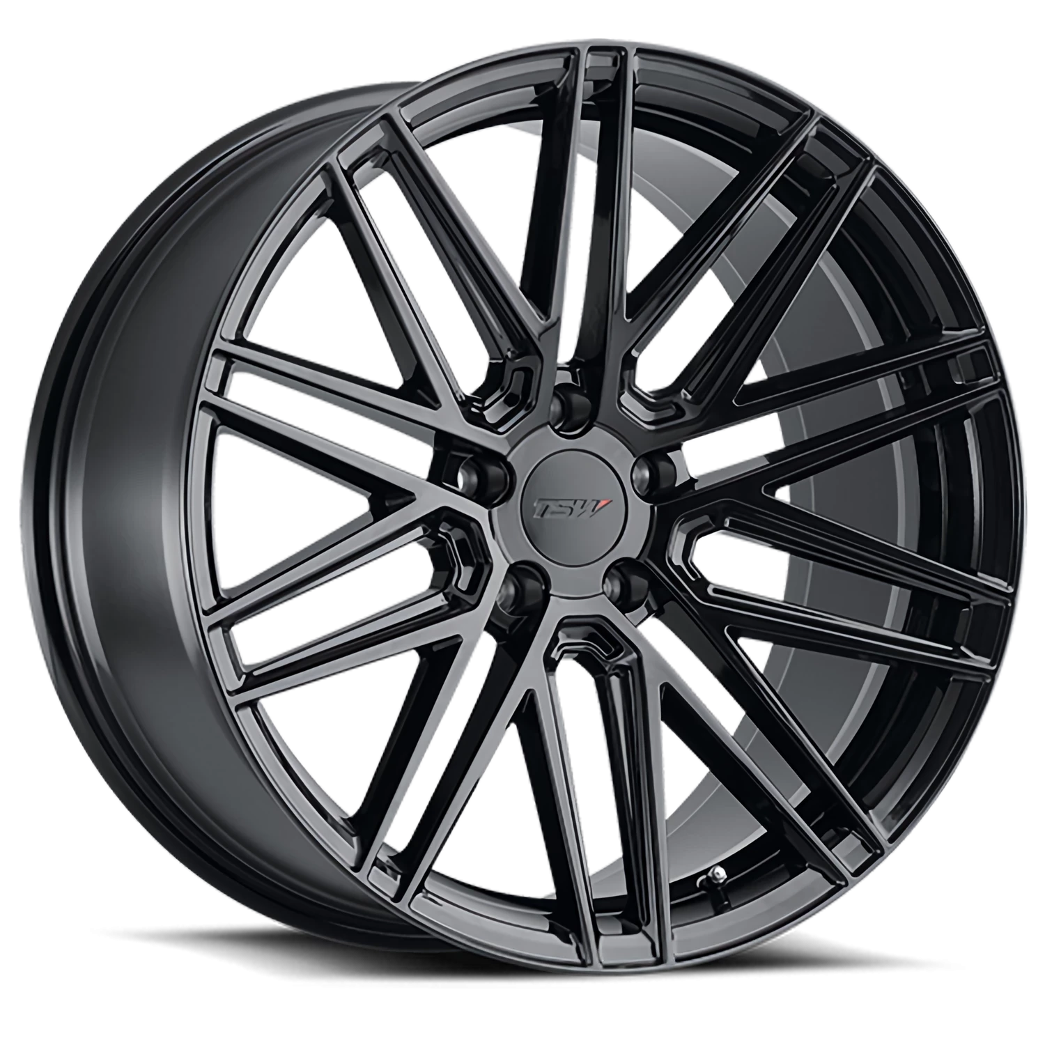TSW Pescara 20x8.5" 5x114.3mm 76.1mm CB +35mm Gloss Black