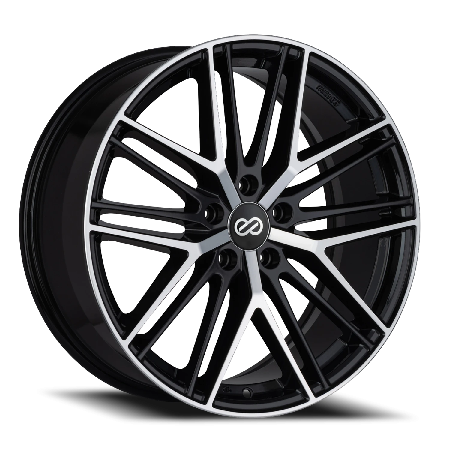 Enkei Phantom BKM 18x8 +40 5x108mm 72.6mm Black Machined