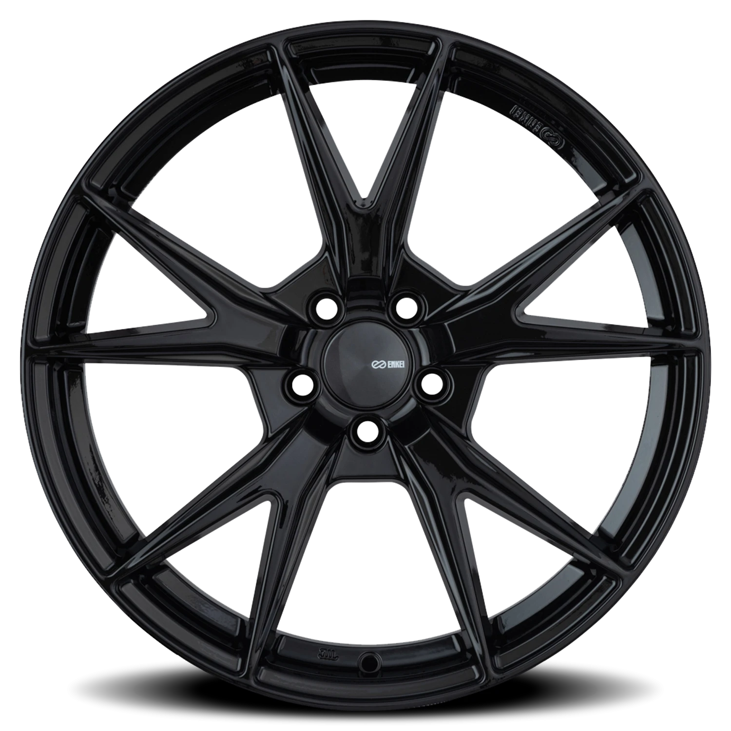 Enkei Phoenix BK 17x7.5 +45 5x114.3mm 72.6mm Gloss Black