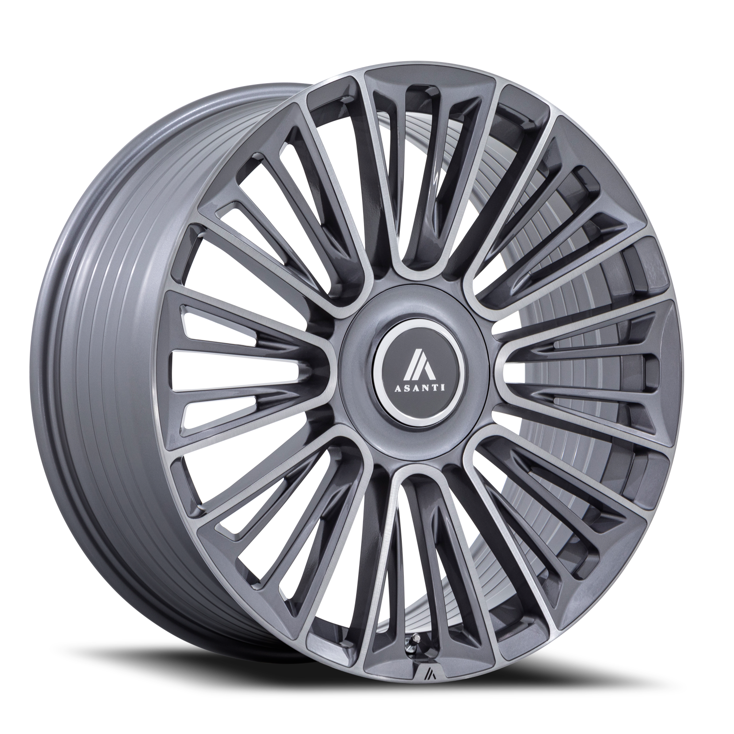 Asanti Black Label Premier AB049 22x9.5" 6x135mm 100.3mm CB +25mm Brushed Anthracite