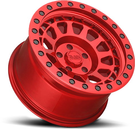 Black Rhino Primm 17x9" 5x114.3mm 71.6mm CB -18mm Candy Red Black Bolts