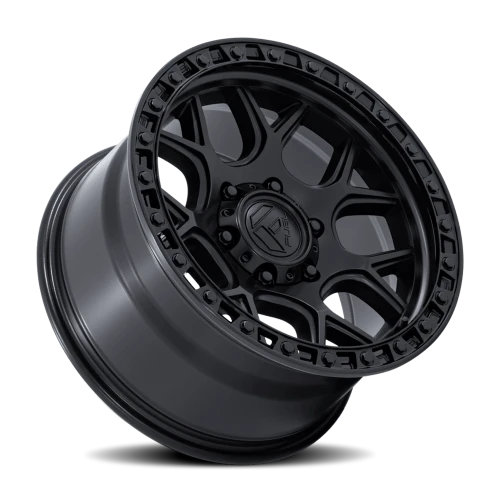 Fuel Puma 20x9 +1 6x139.7mm 106.1mm Matte Black Gloss Black Lip