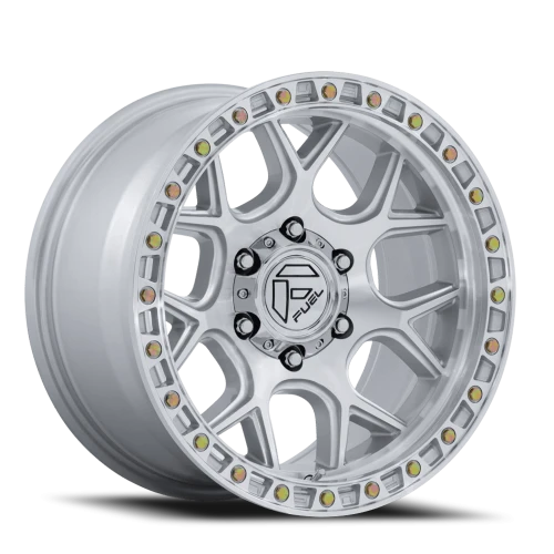 Fuel Puma 17x9 +1 6x135mm 87.1mm Gloss Silver Machined Face