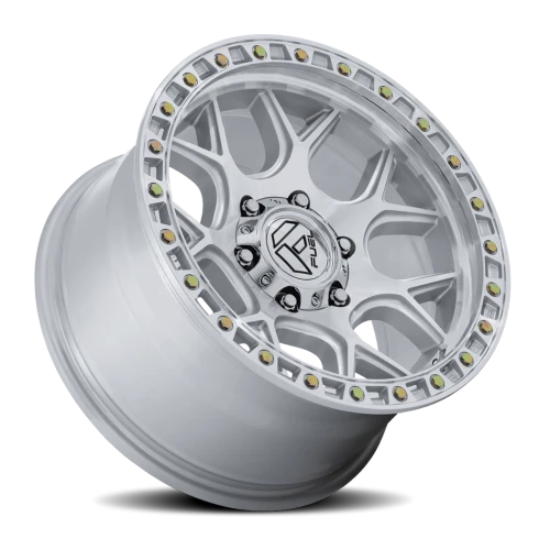 Fuel Puma 17x9 +1 6x135mm 87.1mm Gloss Silver Machined Face