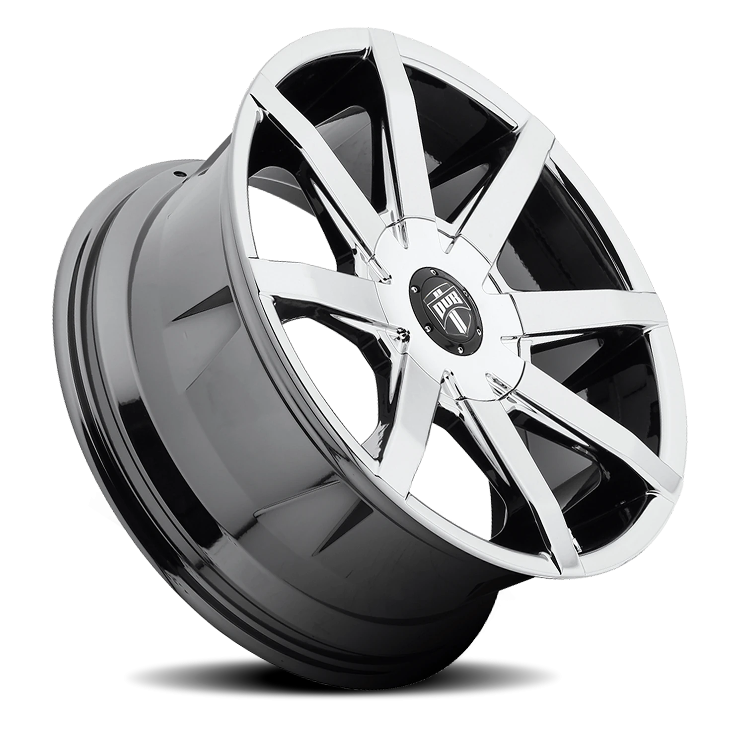 DUB Push 22x9.5" 6x135mm 87.1mm CB +25mm Chrome