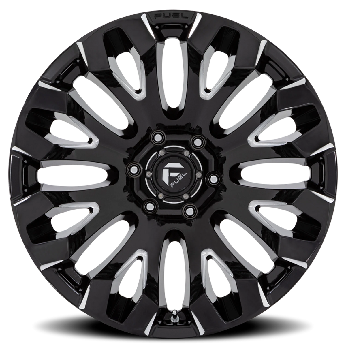 Fuel Quake 18x9 +1 5x127mm 71.5mm Gloss Black Milled