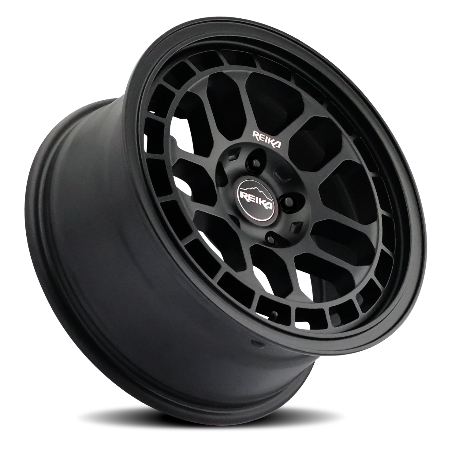Reika Drifter R30 17x7" 5x100mm 65.1mm CB +15mm Satin Black