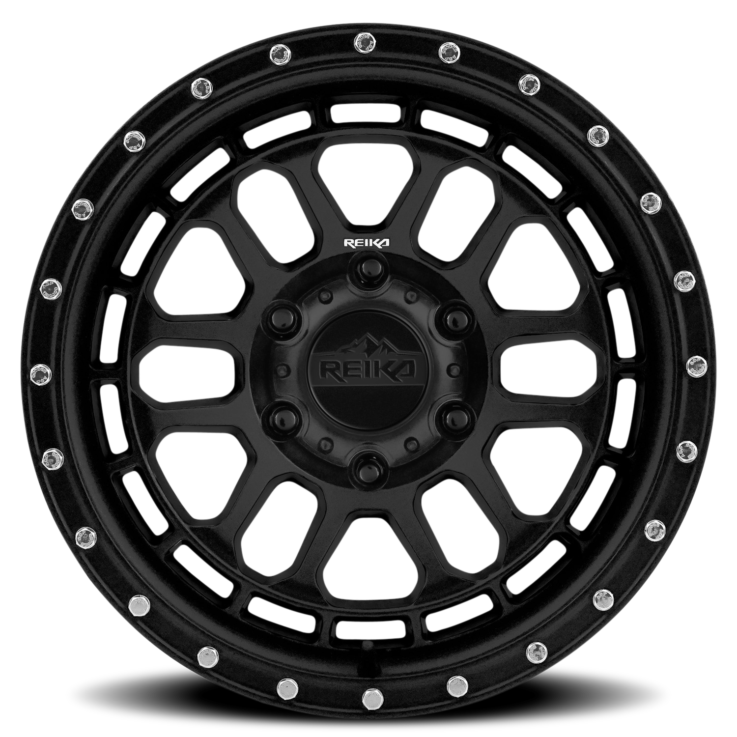 Reika Rambler R35 17x8.5" 6x120mm 67.1mm CB 0mm Satin Black