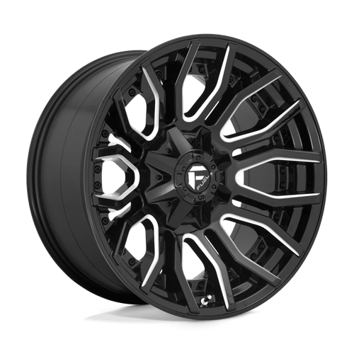 <b>Fuel Wheels</b> RAGE -<br> Gloss Black Milled